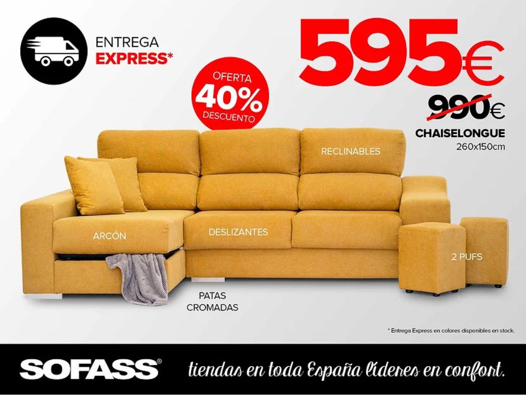 ofertas sofas en Cádiz